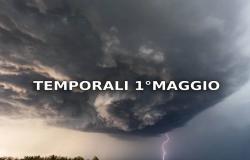 El 1 de mayo con mal tiempo, un ciclón tormentoso azotará muchas regiones italianas