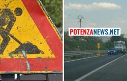 ¡Trabajos en progreso en este viaducto Potenza-Melfi! Cambios en el tráfico