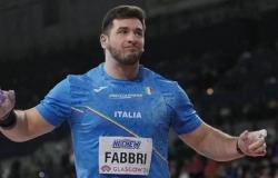 Fabbri lanza el peso a 22,88 metros pese a la fiebre: es el récord mundial en 2024