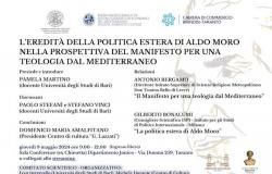 Taranto, 9 de mayo seminario sobre Aldo Moro