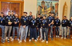 El gobierno provincial de Trento recibe a los campeones de Europa