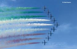 El espectáculo aéreo Frecce Tricolori en Trani el domingo. Seis trenes especiales desde Bari