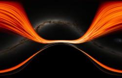 Nueva visualización de la NASA muestra el horizonte de sucesos del agujero negro supermasivo