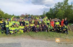 Reggio Emilia, 22 nuevos operadores voluntarios capacitados para apagar incendios forestales