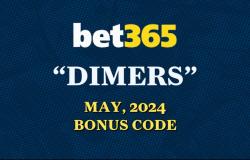 Código Bet365 DIMERS ampliado: bono de bienvenida de más de 1.000 dólares hasta mayo de 2024