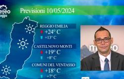 Reggio Emilia, la previsión del tiempo para el viernes 10 de mayo de 2024 Reggionline -Telereggio – Últimas noticias Reggio Emilia |