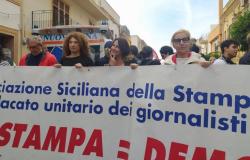 Sicilia, Fnsi y Assostampa en la procesión de Peppino Impastato. Costante: «Fue testigo de la verdad»