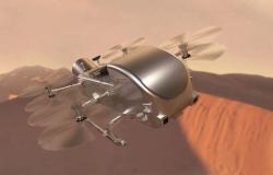 El dron Dragonfly de la NASA autorizado para volar a Titán, la luna de Saturno