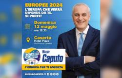 Elecciones europeas, Nicola Caputo abre la campaña electoral el 12 de mayo en Caserta