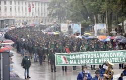 5.000 Alpini de Bérgamo en el rally de Vicenza, soñando con la 100ª edición en Bérgamo