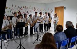La voz del saxofón en el arte en el instituto integral Petacciato