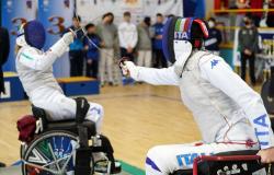 Siena recibe al equipo nacional italiano de esgrima paralímpica de cara a los Juegos de París