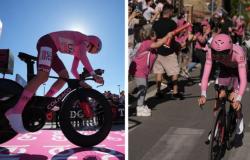 Pogacar es el maestro del Giro de Italia. También domina la contrarreloj en Perugia: en los últimos 7 kilómetros recupera un minuto a Ganna y cede 2 minutos a Thomas