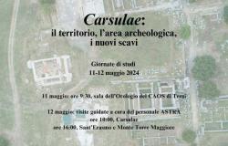 Terni, un fin de semana para descubrir las zonas arqueológicas de Carsulae, Sant’Erasmo y el Monte Torre Maggiore