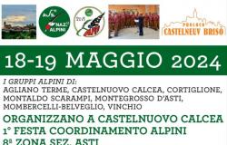 Castelnuovo Calcea | “Primer grupo de coordinación alpina Sección 8.ª sección. Astí”