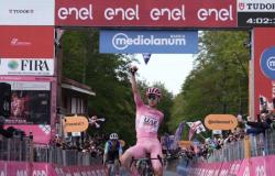 Tadej Pogačar ganó la octava etapa del Giro de Italia 2024, Spoleto