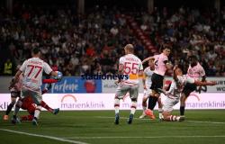 Südtirol – Palermo 0 – 1 TARJETAS DE CALIFICACIONES / Diakitè, gol pesado