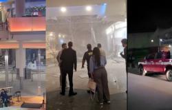 Se derrumba el falso techo en el Centro Campania de Marcianise: pánico entre los presentes. nadie herido [foto e video] | Café Procope | Noticias
