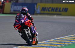 GP de Francia, Sprint: Martin domina y se extiende, Bagnaia fuera