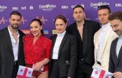 Marici baila para Nutsa Buzaladze. Ferrara en el escenario de Eurovisión