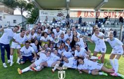 Serie B femenina | Rávena-Lazio Femenino 0-2: Doblete de Visentin, ¡el sueño de la Serie A se hace realidad!