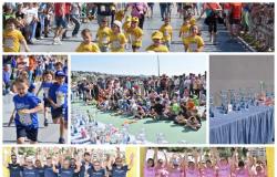 un sol de verano recibió a los aproximadamente 300 participantes en la 24ª edición del Baby Marathon (Foto y vídeo) – Sanremonews.it