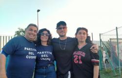 GUIDONIA “Partido del Corazón”, con Fabrizio Moro gana Solidaridad para Raffy
