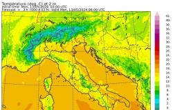 Tiempo, temperaturas mínimas hoy: +18°C en Trieste