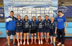 Tenis de mesa de Sassari, el equipo femenino consigue el ascenso a A2