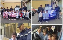 La Policía Estatal se reúne con los alumnos de la escuela infantil “Almerini-Dante Alighieri” / Las imágenes