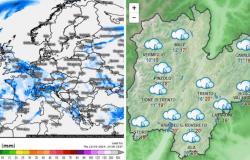 Una nueva semana de lluvias: “Hasta 70 milímetros de lluvia en Trento hasta el sábado”