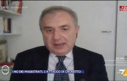 Santalucia (Anm): “¿Las acusaciones de Crosetto contra los fiscales? Frases despectivas y reconstrucciones fantásticas que no son buenas para las instituciones”. En La7