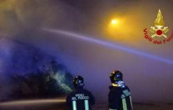 Incendio en la central eléctrica de Massa Finalese en via Ceresa – SulPanaro