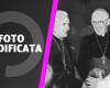 La falsa “foto histórica” ​​que retrata juntos a los últimos tres Papas Benedicto XVI, Francisco y Juan Pablo II