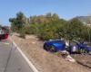 Dos muertos calcinados en el accidente entre un Ferrari y una caravana en San Giovanni Suergiu al adelantar