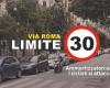Zona 30 en via Roma para salvaguardar los amortiguadores de los coches