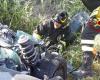 Tragedia en Urbinate, coche se incendia tras accidente: muere un hombre de 65 años