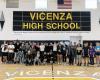 Los alumnos de cuarto grado de “Fusinieri” pasan un día en la recién inaugurada escuela americana “Vicenza High School”.