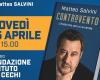 Salvini presenta su libro el 25 de abril. Ese error tipográfico en el cartel (checos sin “i”) que recuerda otra metedura de pata de la Liga