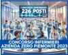 Piamonte, las cifras del concurso de enfermeros: casi 2.000 elegibles para 226 plazas