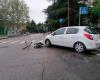 Un hombre de 80 años atropelló a una mujer de 77 años en bicicleta