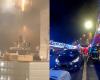 La cena, el fuego y el restaurante que se llena de humo | VIDEO