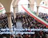 El 25 de abril en Brescia, entre Piazza Loggia y Carmine. El programa