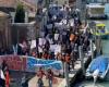 Venecia. Tarifa de acceso, manifestación y enfrentamientos sin multas con la policía.