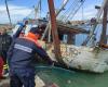 Los bomberos de Teramo y San Benedetto salvan un barco pesquero…