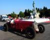 Florencia, exposición de coches antiguos en Piazzale Michelangelo. ‘Gasolina sostenible’ probada