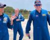 Los astronautas de la NASA llegan a Florida antes del lanzamiento del Boeing Starliner a la ISS