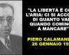 Discurso de Piero Calamandrei en Forlì sobre la Resistencia con motivo de la celebración del décimo aniversario de la resistencia, el 25 de abril de 1955