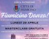 Fiumicino, 29 de abril Clase magistral del Día Mundial de la Danza abierta a todos con profesores de fama mundial