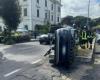 Grave accidente en Castel Gandolfo entre Audi y Jeep: intervinieron los bomberos de Marino